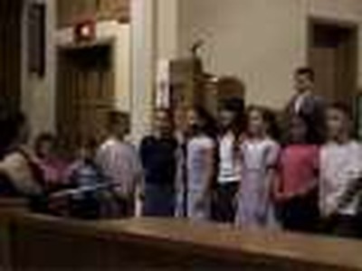 Oklahoma Ave Lutheran church Kids under constuction