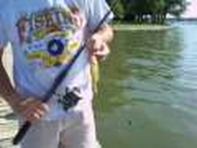 Matthew James' First Fish
