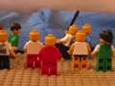 The hebrews escapes from the (LEGO) egyptians