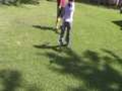 Justin takes a hit
