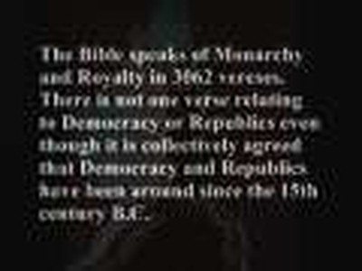 Monarchy for Government
