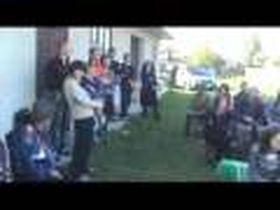 Ukrainian Yard Meeting in Slavuta