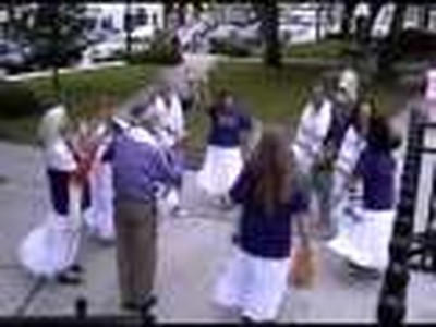 Hineni Messianic Fellowship Dancers at Prayer Event