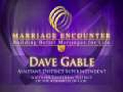 Marriage Encounter: David Gable