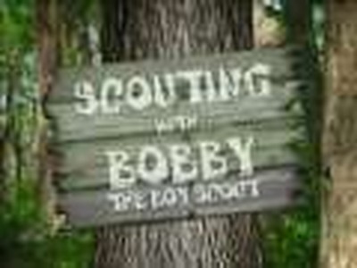 Scouting with Bobby the Boy Scout.