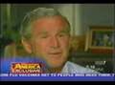 Bush is a universalist?