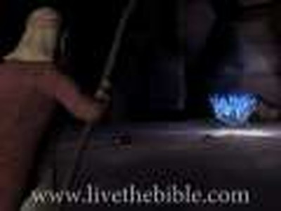 Moses speaks to a brurning bush Animation - iLumina Bible