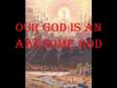 AWESOME GOD BY RICH MULLINS