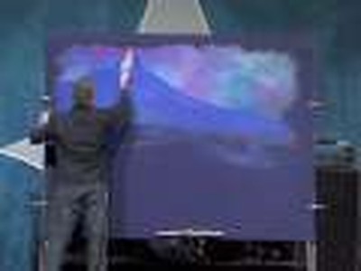 Performing Chalk  Artist