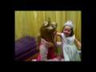 My daughter at Disney World