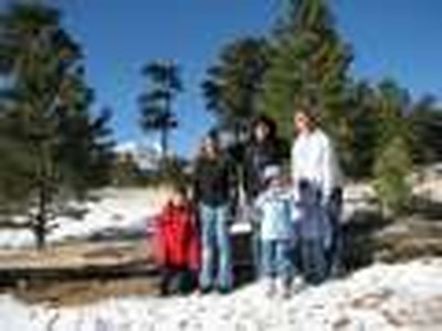 Christmas on the mountain