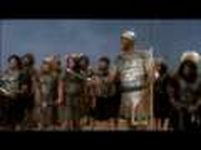David and Goliath face off - Musical Number!