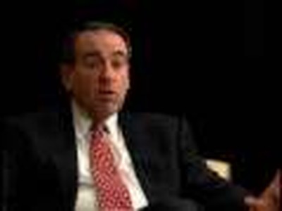 Gov. Mike Huckabee interview (Part 3)