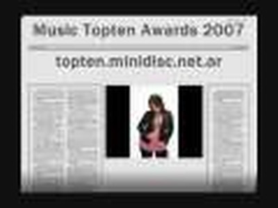 Music Topten awards 2007 vota