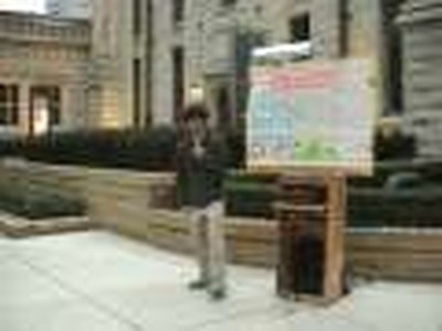 Moody Bible Institute Students Preaching in the Open Air