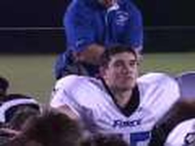 Football Players Accepting Christ  PostGame Evangelism