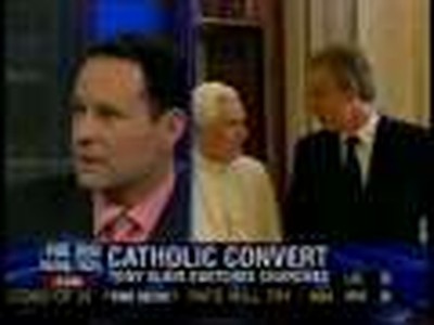 Tony Blair 'Crosses the Tiber,' Becomes Catholic