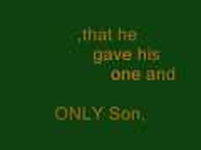 John 3:16