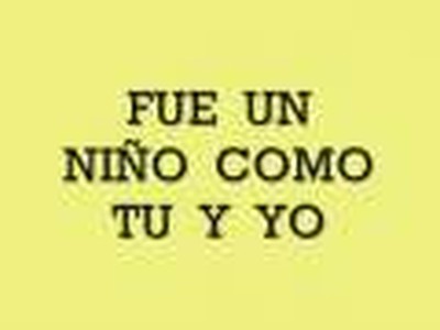 JESUS FUE UN NI&Atilde;‘O COMO YO