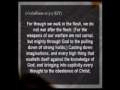 "Spiritual Warfare"  Part 1 Pastor Wayne Hager zion family m