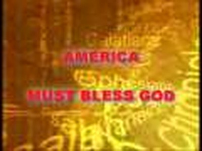 America  BLESS GOD