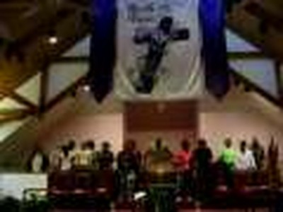 Choir rehearsal - I will praise the Name of the Lord