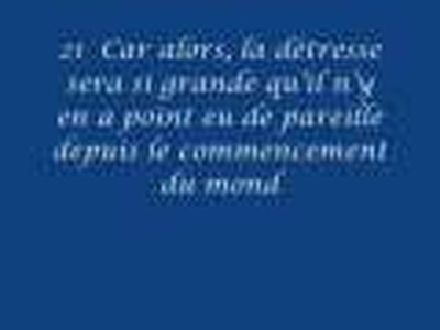 Matthieu 24_23-42