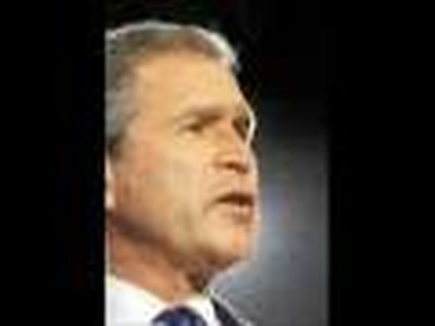 President Bush in 2000, before he was President...