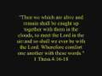 The Rapture: The Blessed Hope of The Child of God, part 4