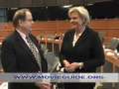 Dr. Ted Baehr at the European Parliament