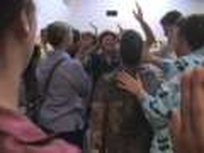 Romanian Staff In the Altar