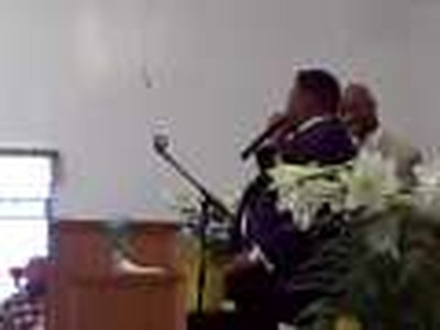 Pastor Albert Weathers Preaching Good Friday Service