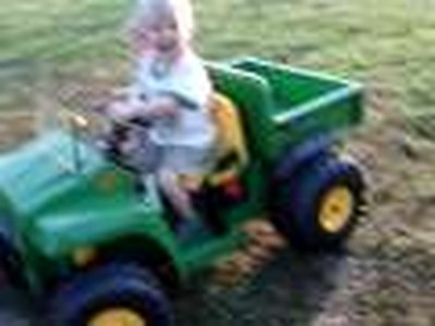 Kids on Gator-Bowen Laughing