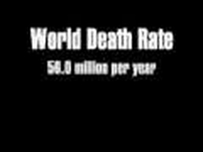 Worlds Death Rate - Impressive!!