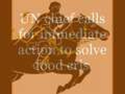 Food Shortages, rioting worldwide:  Prophecy