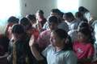 Disciples in Guatemala praying