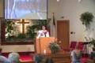 Tempe Brown at Community Bible Church
