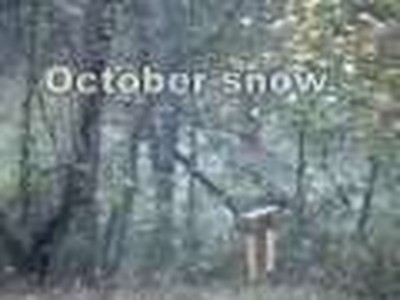 October Snowboarding