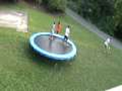 New Sport-Soccer and a Trampoline...
