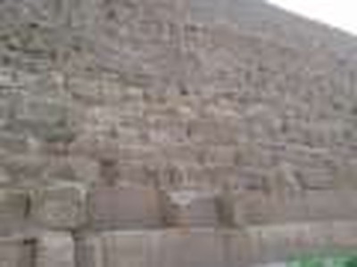 Take a Realistic Perspective of the Pyramids.  Look for the first time.