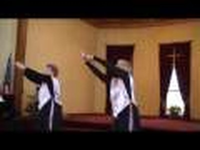 Sign language duet:Holy,Holy,Holy/Be Unto Your Name