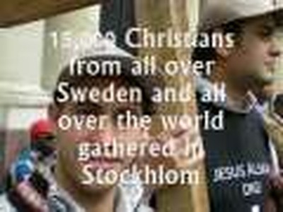 Sweden for Jesus Manifestation