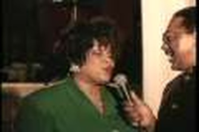 Vickie Winans' release party at her home