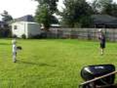 Jarrett Playing Pitch With Jaden