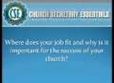 Church Secretary Training