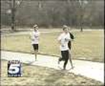 KCTV 5 Polar Barefoot Run - New Years Day 2009