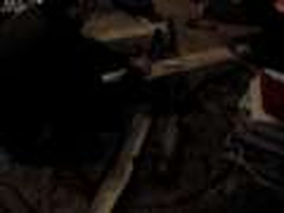 Putting use to the hatchet which god has provided.