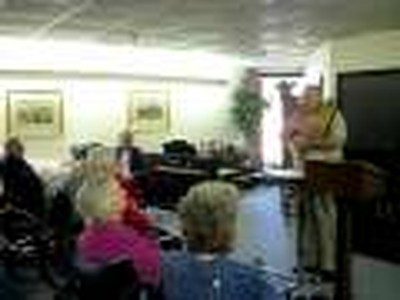 Dennis Playing the Auto Harp