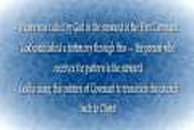 The Steward & Government of God