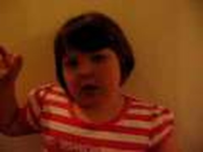 Kennedy saying her "5 Finger Salvation Reminder"
